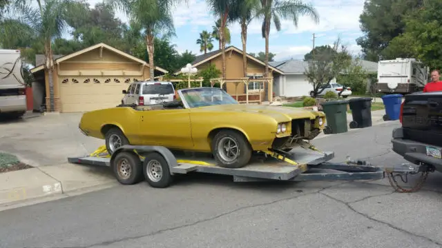 1972 Oldsmobile Cutlass 455 Rocket Convertible