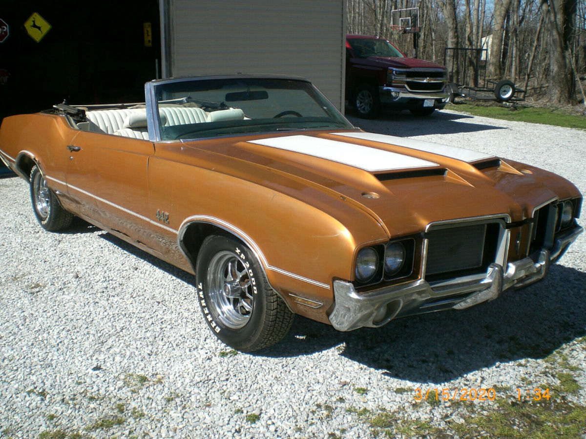 1972 Oldsmobile cutlass supreme 442