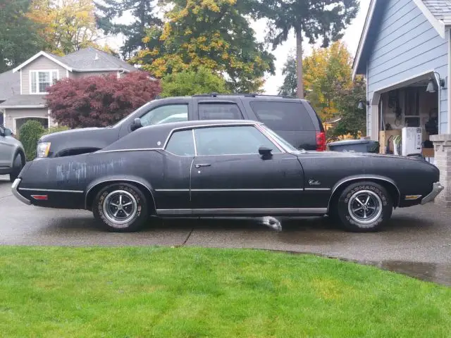 1972 Oldsmobile Cutlass Supreme triple black survivor! Nice options