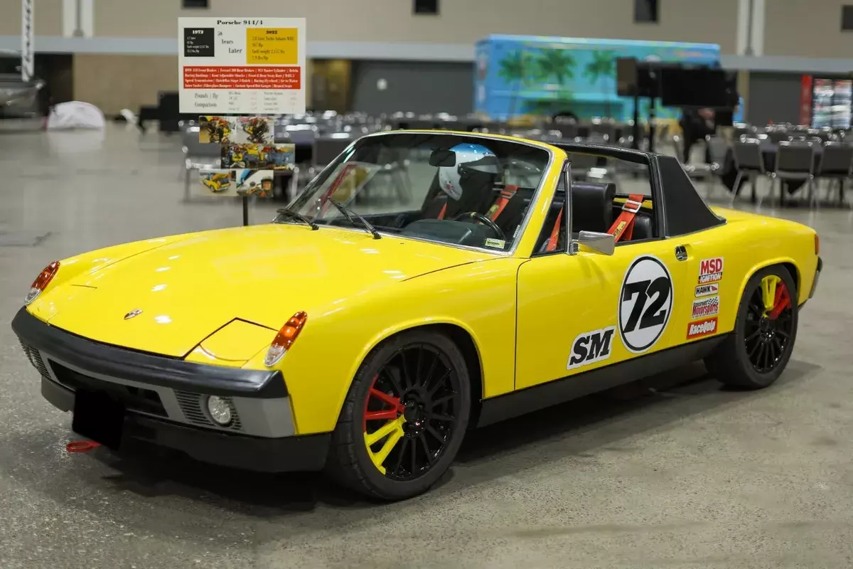 1972 Porsche 914 European exterior Trim