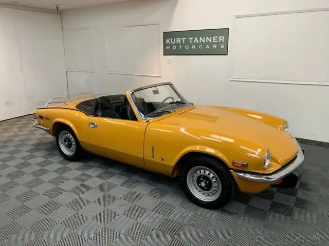 1972 Triumph Spitfire 1972 SPITFIRE MK4. DISC WHEELS