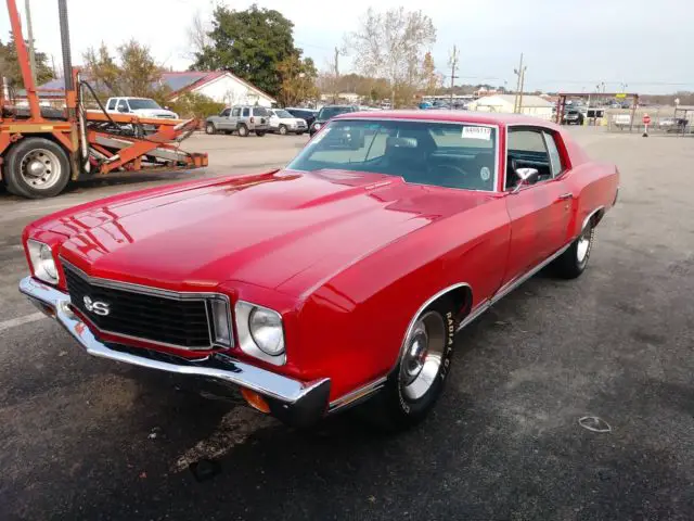 1972 Chevrolet Monte Carlo MONTE CARLO SS