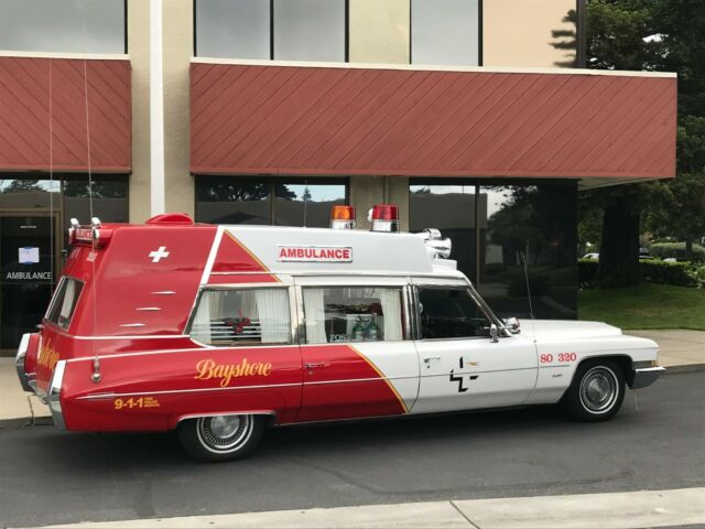 1972 Cadillac Ambulance 54 inch High Top Superior Coach