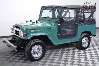 1972 Toyota Land Cruiser RARE 2 OWNER LOW MILE FJ40!!