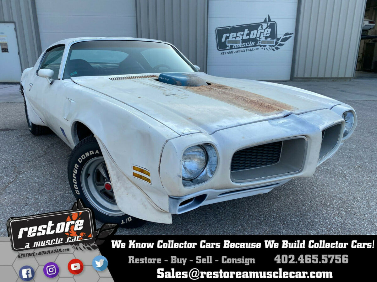 1972 Pontiac Trans Am - Matching Fresh 455 HO, Auto, Runs & Drives