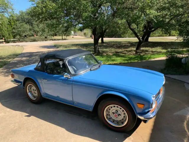 1972 Triumph TR-6 OVERDRIVE