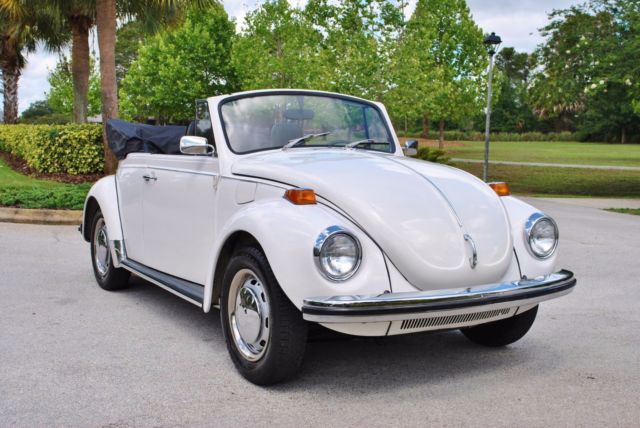 1972 Volkswagen Beetle - Classic Convertible Absolutely Beautiful!