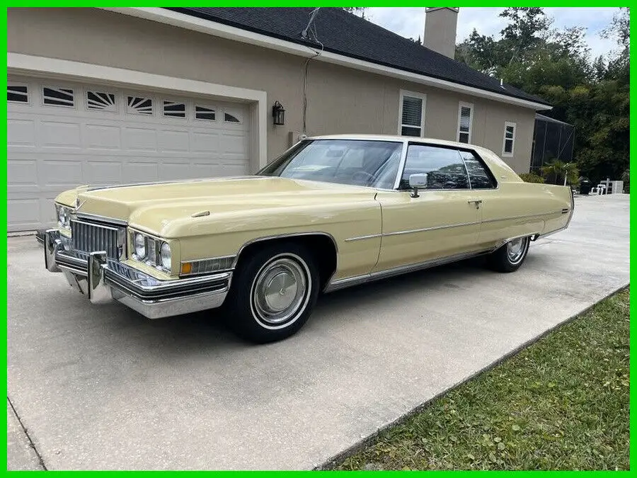 1973 Cadillac DeVille Numbers Matching