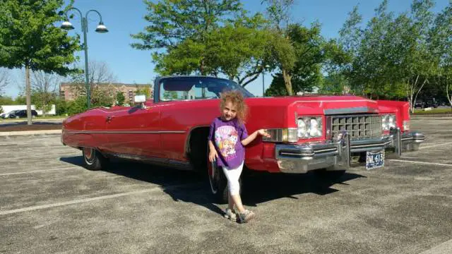 1973 Cadillac Eldorado 2 Door Convertible