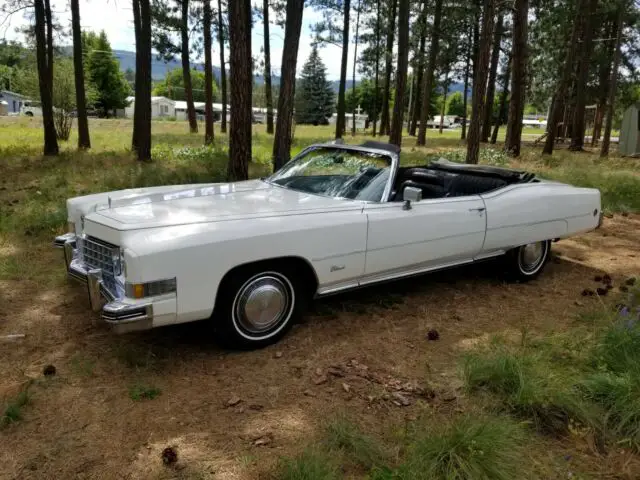 1973 Cadillac Eldorado More picture  In item description rare white/black