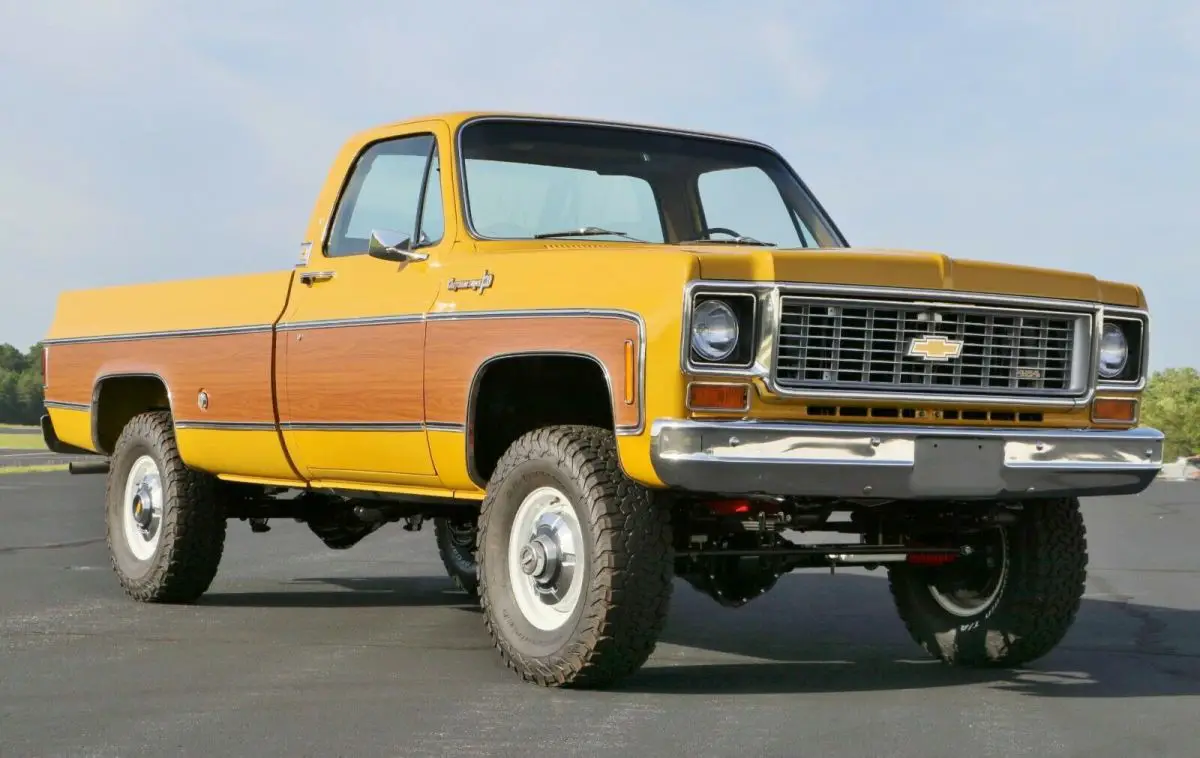 1973 Chevrolet C/K Pickup 3500 C20 Cheyenne Super K10 K20 K30 4Ã—4 Conversion