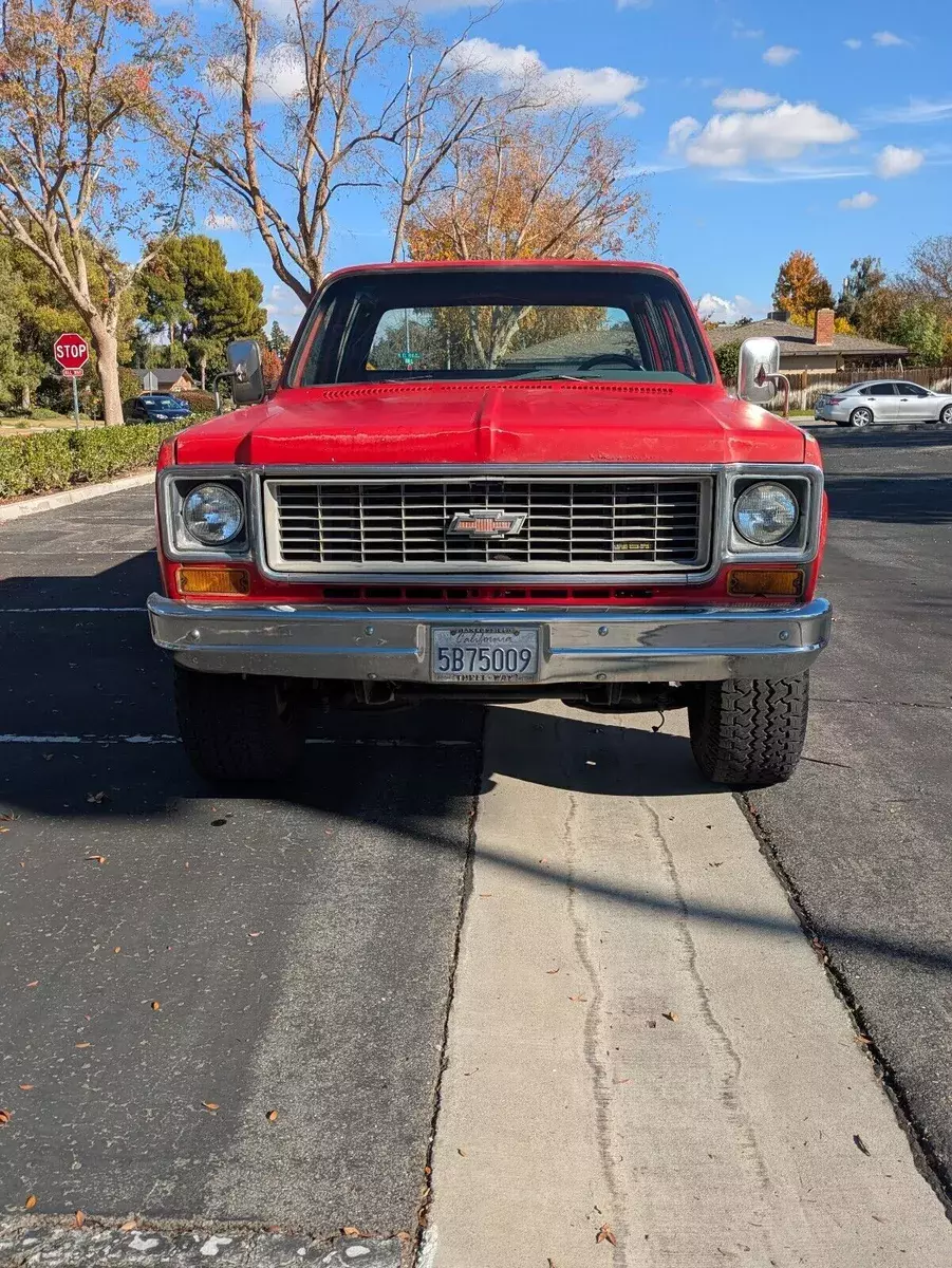 1973 Chevrolet C20/K20 Red Custom 1973 Chevrolet C20/K20 Custom