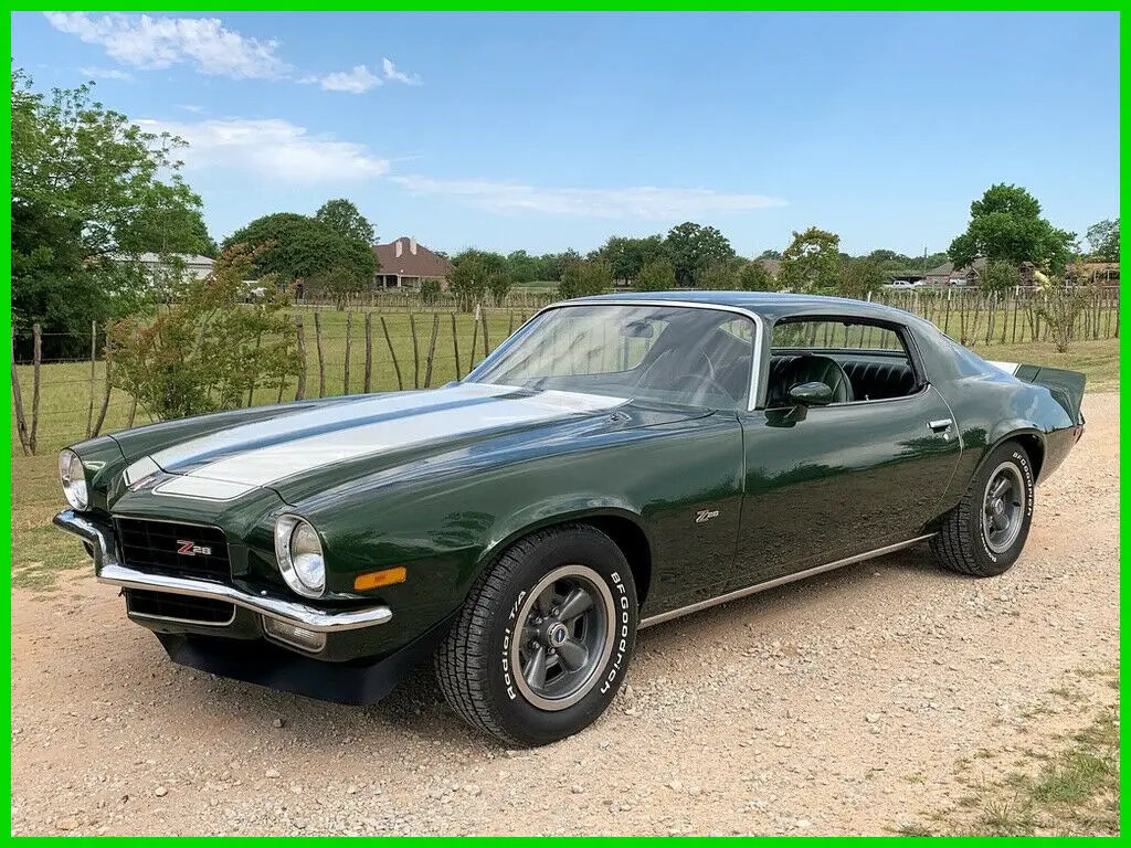 1973 Chevrolet Camaro 1973 Chevy Camaro Z28, 4 Speed Manual Numbers Matching