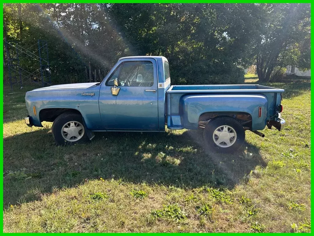 1973 Chevrolet Cheyenne 10 Numbers Matching Barn Find 2Dr Stepside