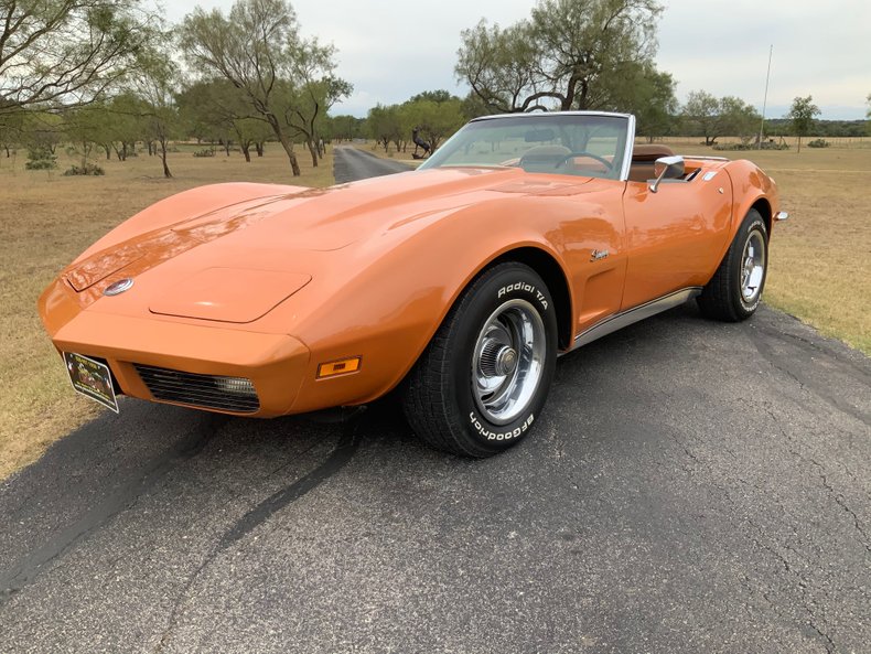 1973 Chevrolet Corvette 42k miles, Convertible with Both Tops, #'s Match,