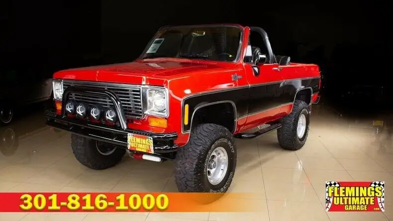 1973 Chevrolet K5 Blazer 4X4 Convertible