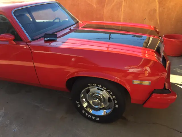 1973 Chevrolet Nova red