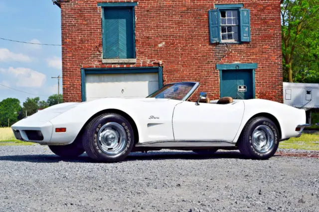 1973 Chevrolet Corvette CONVERTIBLE L82 W/REBUILT ENGINE/TRANS