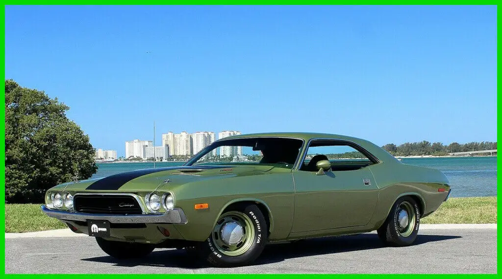 1973 Dodge Challenger A 4 speed manual transmission Classic Pistol Grip