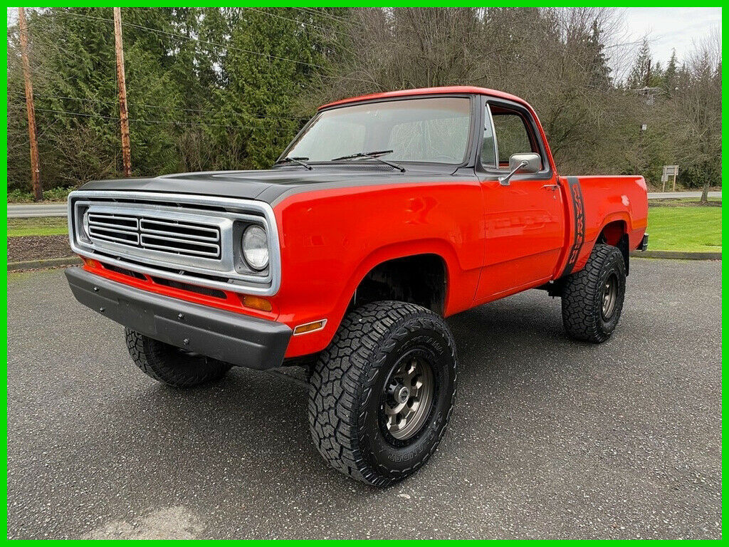 1973 Dodge Other Pickups 1973 Dodge W100 One Family Owned, 360 with Power Wagon Trim