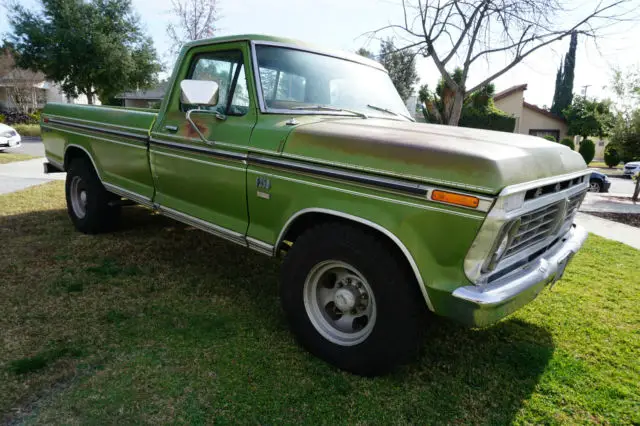 1973 Ford F-250 Ranger-camper