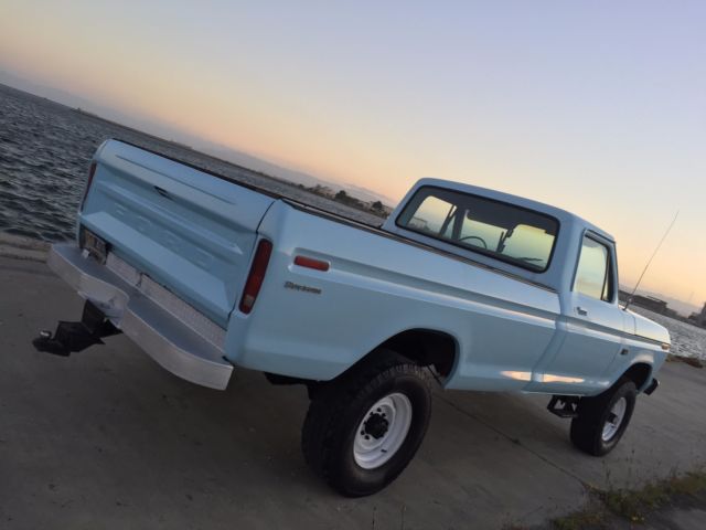 1973-ford-f250-4x4-highboy-barn-find-first-year-dentside-body-style-no-reserve-for-sale