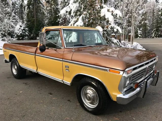 1973 Ford F-350 Ranger XLT Super Camper 81k Documented Orig. Mile Survivor w/ A/C