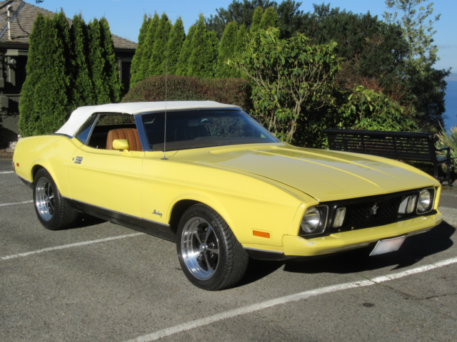 1973 Ford Mustang Convertible 351  4-speed  (Super rare - last year)