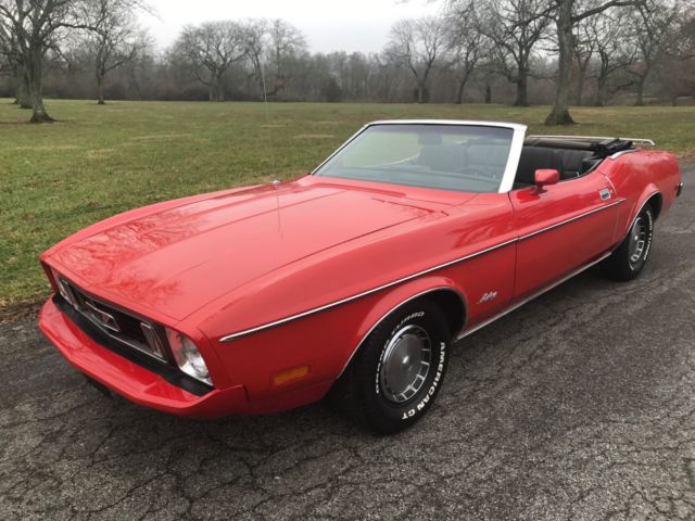 1973 Ford Mustang *NO RESERVE* Convertible One-Owner Low Miles
