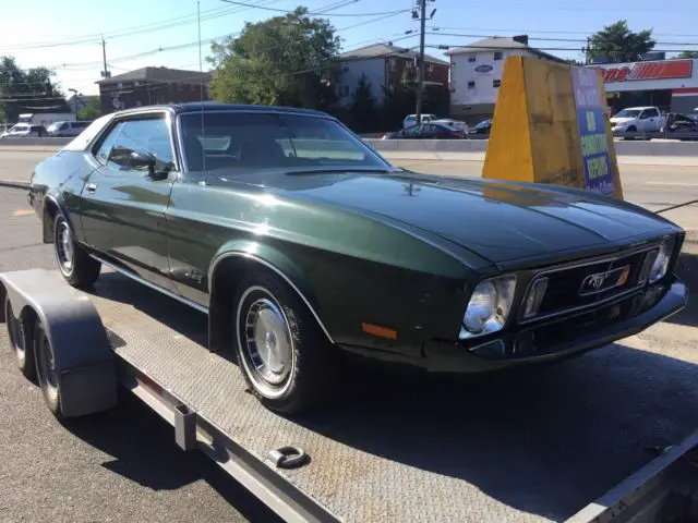 1973 Ford Mustang Bullitt Highland Green over Ginger