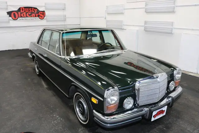 1973 Mercedes-Benz 200-Series Runs Drives Body Int VGood 2.8L I6 3 spd auto