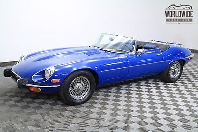 1973 Jaguar E-Type XKE 12 Cylinder. 2 Owner. Low Miles. Luggage Rack!