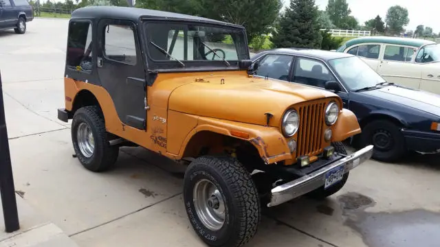 1973 Jeep CJ5 Base 3.8L hardtop for sale: photos, technical ...