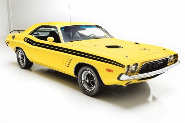 1973 Dodge Challenger Lemon Twist, RT Stripes