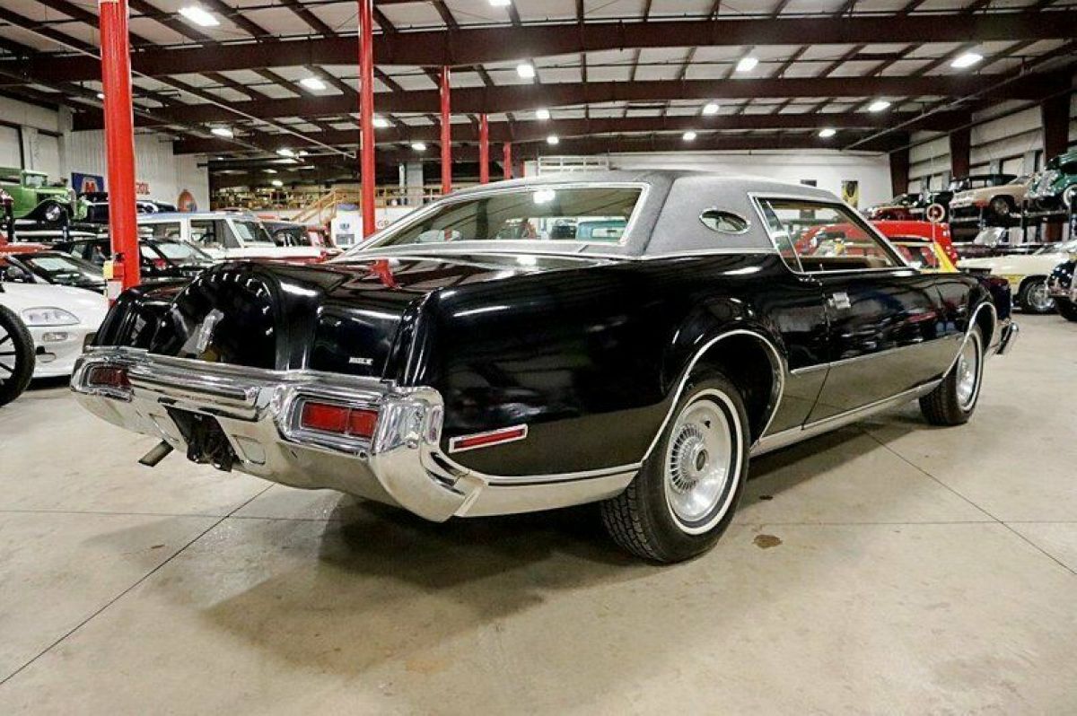 1973 Lincoln Mark Iv 75370 Miles Black Coupe 7 5l 460ci V8 Automatic For Sale