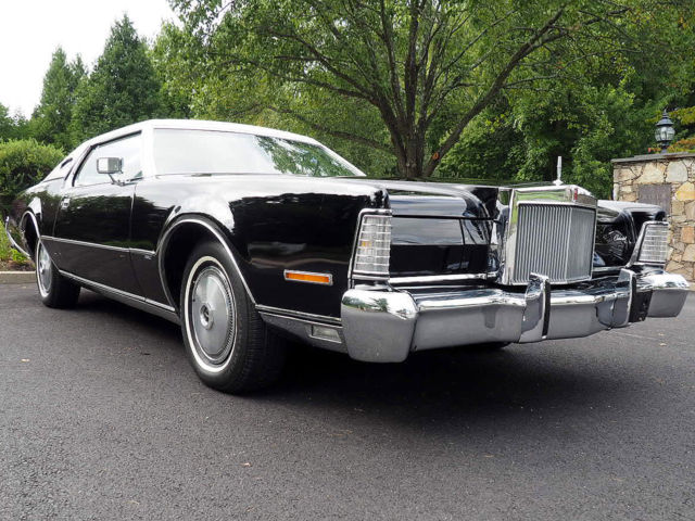 1973 Lincoln Mark Series IV Black Only 19,000 Original Miles Like New
