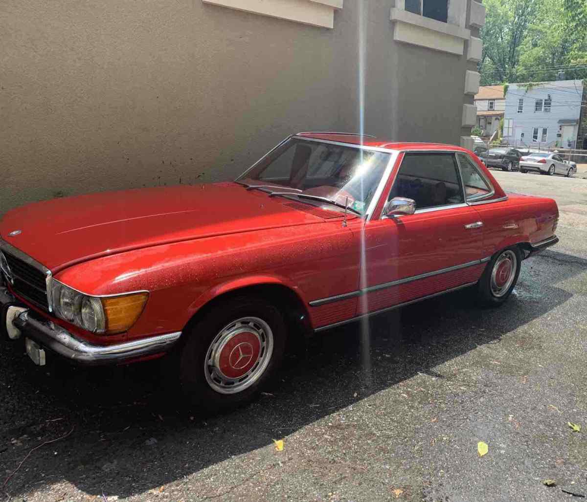 1973 Mercedes-Benz 450SL red