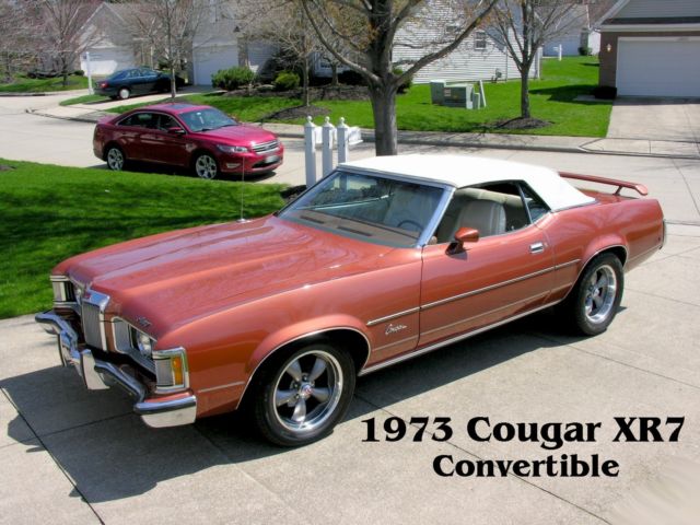 1973 Mercury Cougar XR7 Convertible w/ 59K Miles