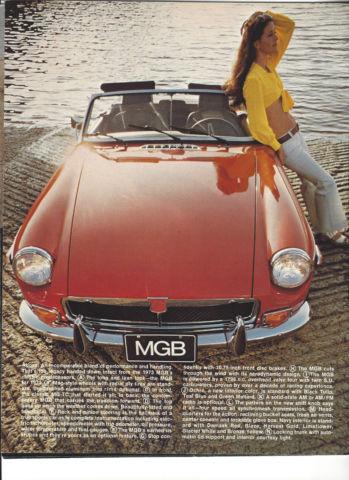 1973 MG MGB