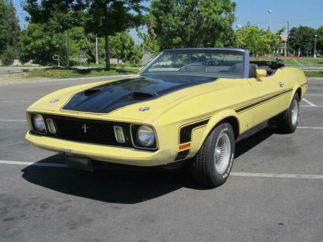 1973 Ford Mustang Mach 1 options, Original CA car