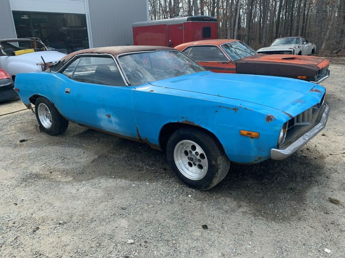 1973 Plymouth Barracuda 1973 barracuda parked since 83 original paint