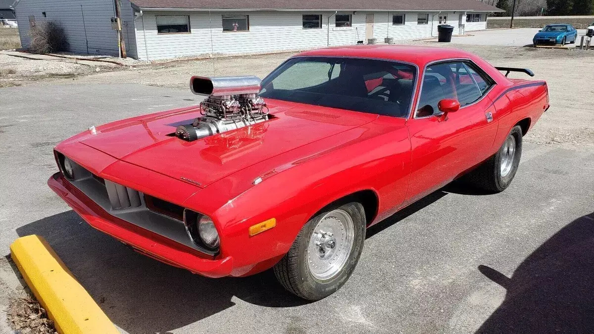 1973 Plymouth Barracuda 340 Pro street cuda v8 classic muscle car Mopar coupe