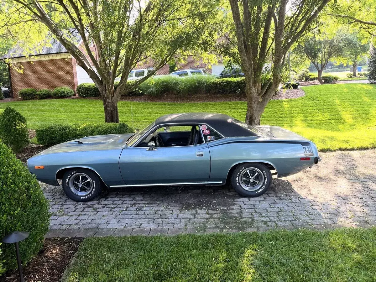 1973 Plymouth Cuda Black