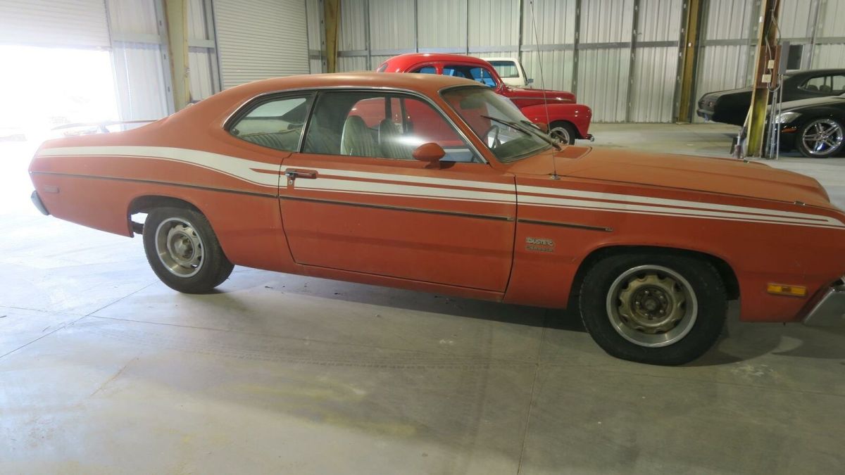 1973 Plymouth Duster 340 MATCHING # BUILD SHEET SURVIVOR! CLEAN!