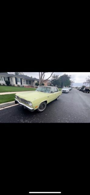 1973 Plymouth Valiant 3.7