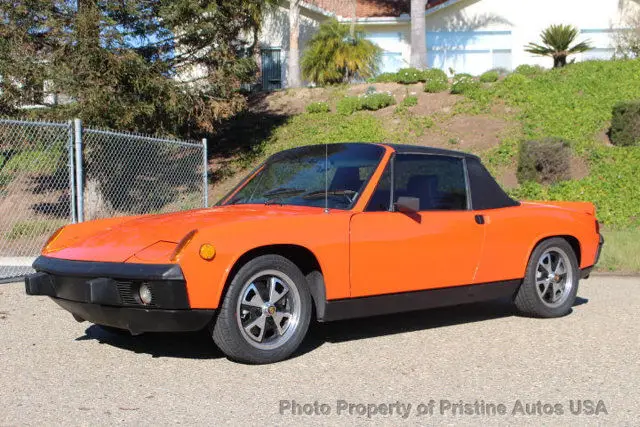 1973 Porsche 914 1973 Porsche 914 1.7 Litre Phoenix Red California