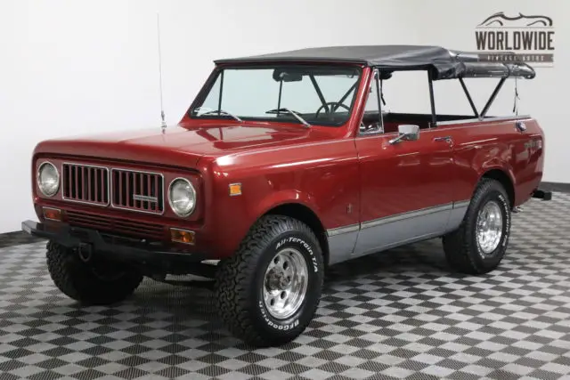 1973 International Harvester Scout RESTORED V8 RARE SCOUT CONVERTIBLE