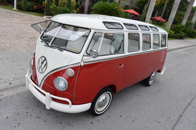 1973 Volkswagen VW Bus 23 Windows Restored! SEE VIDEO!!