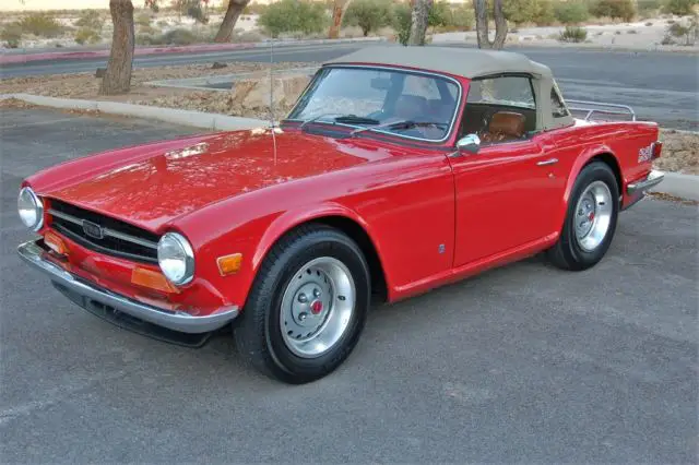 1973 Triumph TR-6 TR6 Convertible