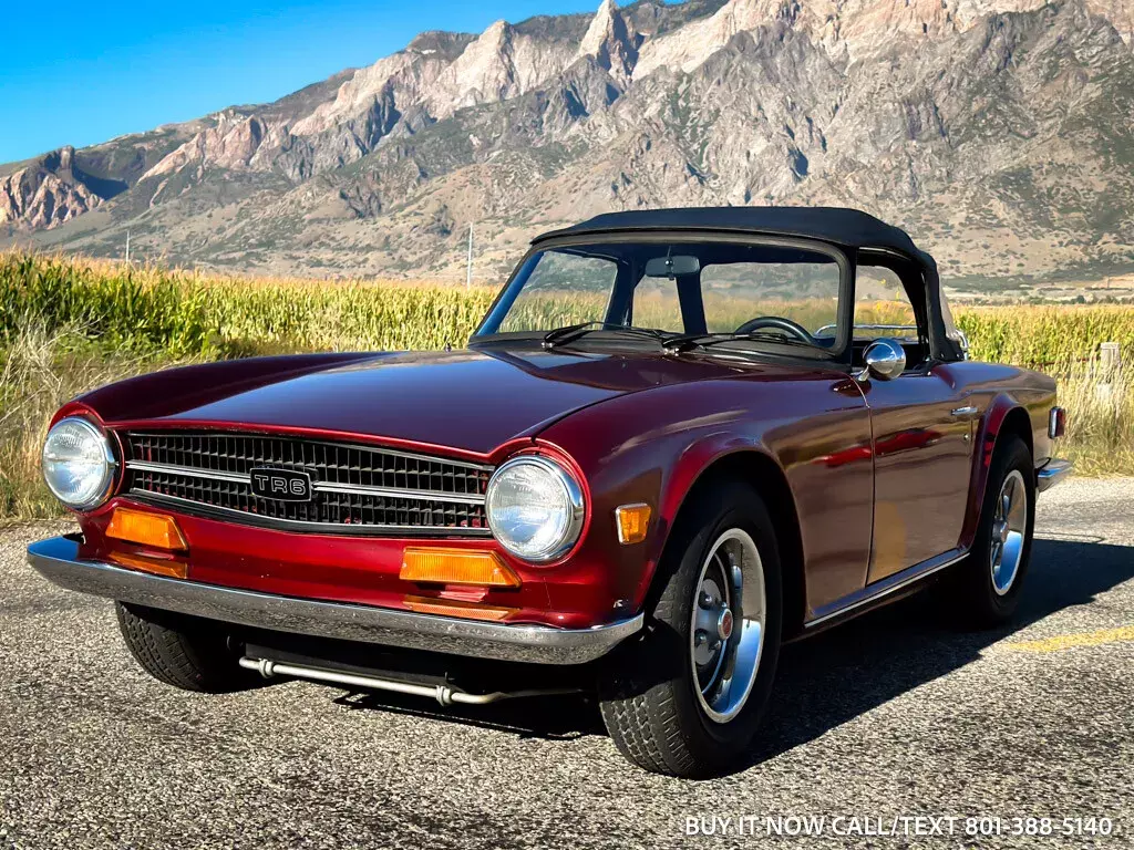 1973 Triumph TR-6 TRIUMPH TR6 - ALL NEW PAINT AND NEW INTERIOR